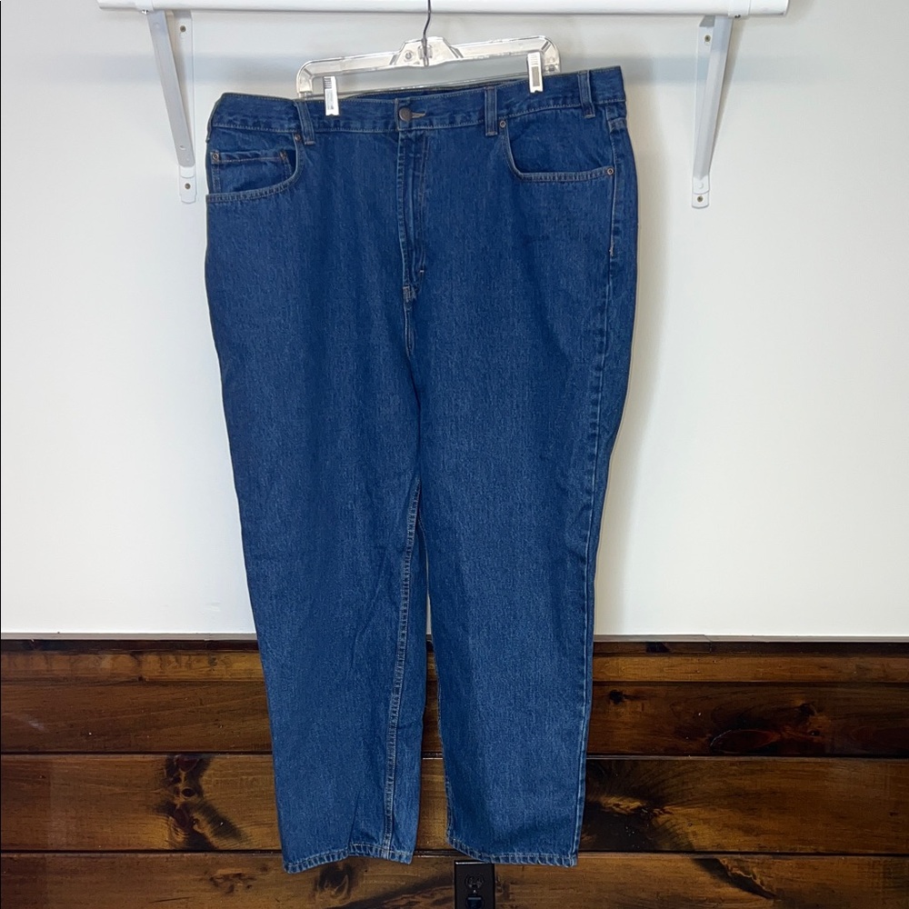 Kirkland Signature Relaxed Fit Blue Jeans- 46x30